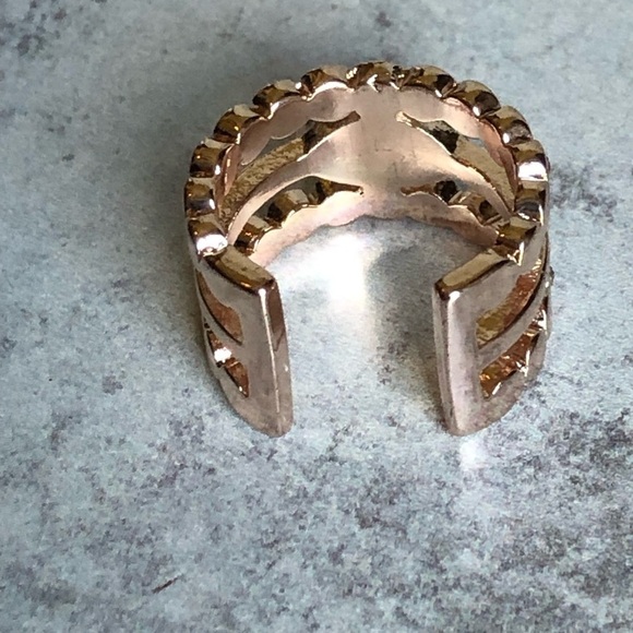 Rachel Zoe Love AJ Stacked Rose Gold Ring - Picture 5 of 7